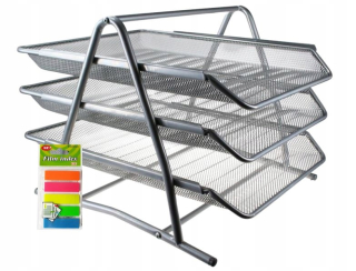 Sieťový organizér dokumentov + indexovacie štítky Net K06 viacfarebné 44 x 12 mm 125 listov